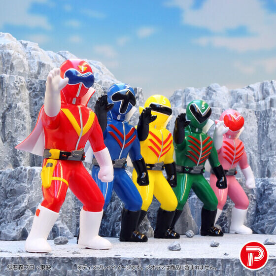 ゴレンジャー　ソフビ 秘密戦隊ゴレンジャー』HEROES VINYL ARTから「秘密戦隊ゴレンジャー