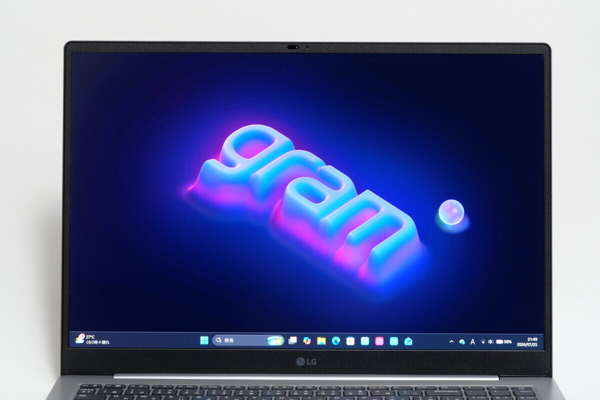 LG gram Pro 16」をレビュー。 有機ELパネル採用、Core Ultra X7 358H