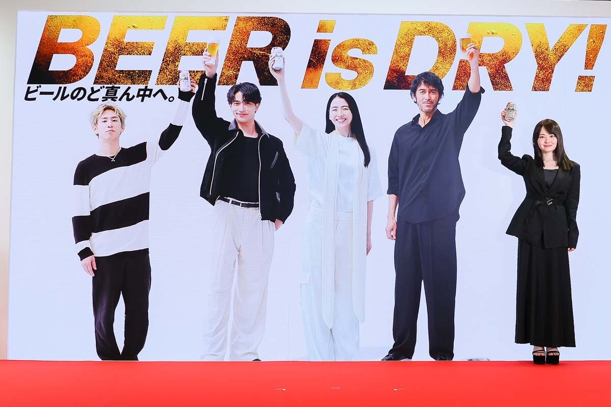 アサヒスーパードライ新CMに横浜流星・Taka・山田杏奈が加入、楽曲 ...