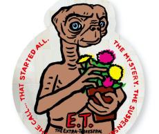 「E.T. The Extra-Terrestrial」 by NAIJEL GRAPH