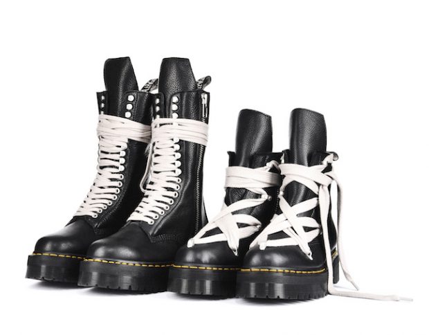 Dr.Martens x Rick Owens 再コラボレーションコレクション第二弾