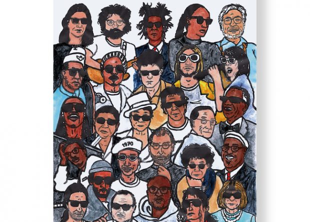 野村訓市セレクトの108人を NAIJEL GRAPH が描いた ポートレイト