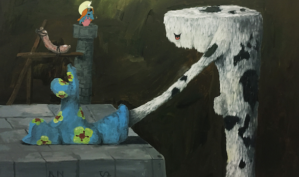 コミック・アブストラクションシーンで最注目のアーティスト　Daniel Sparkes個展”THE KUDCOM® Catastrophe”