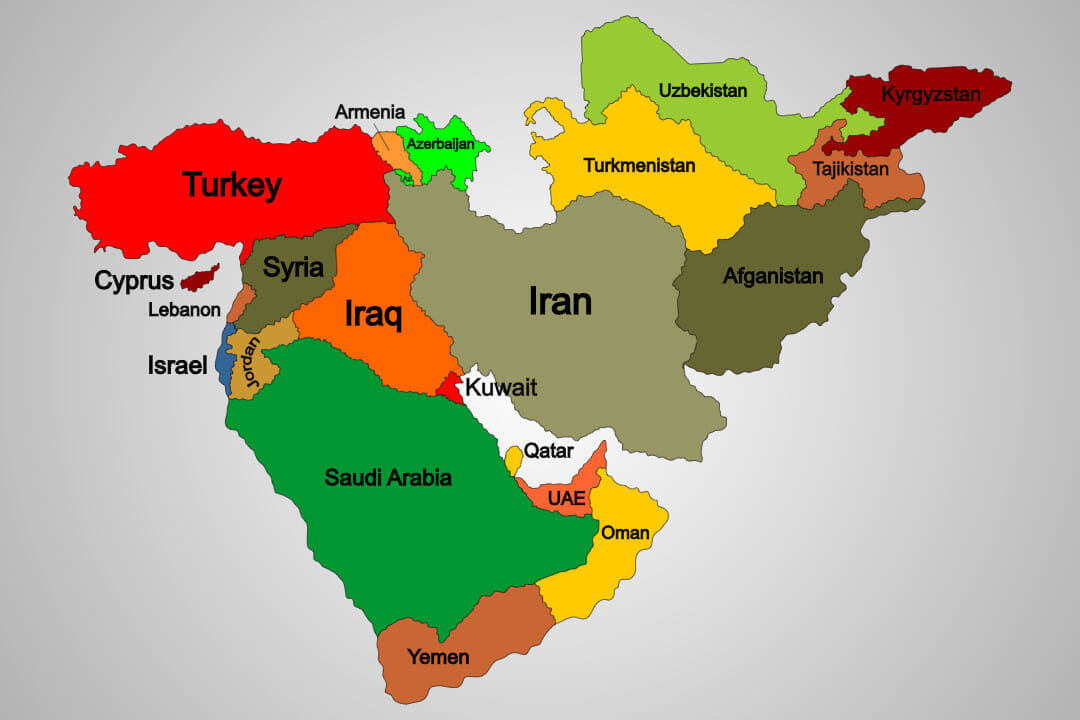 【地図で読み解く】中東9カ国＆米中露3カ国...それぞれの「中東問題」への思惑とは？
