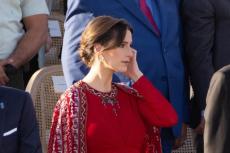 ヨルダン･ラジワ皇太子妃が妊娠発表後、初めて公の場へ...義父･国王の「シルバー・ジュビリー」に出席