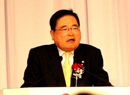 国民新党・亀井代表　あさま山荘事件などを例にTPPと消費税増税を批判