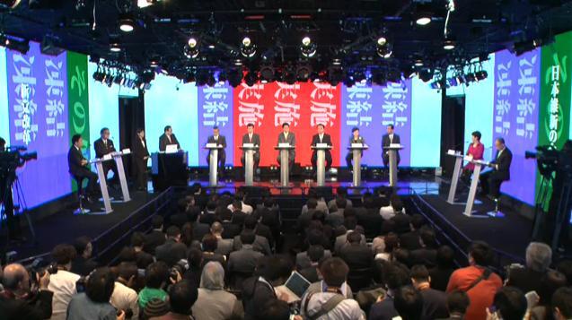 ネット党首討論会（2012年11月29日）全文書き起こし（3／4）　テーマ「消費増税」
