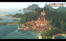 『Minecraft』あえての“ミニチュア建築”。港町・砂漠・オアシスを「1ブロック＝1フロア」で作ってみた