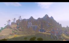 『Minecraft』新山岳バイオームで自然に合わせた街づくり！ 大きな山の小さな村で始まるサバイバル建築がワイルドだった