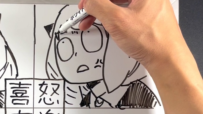 SPY×FAMILY』アーニャの“喜怒哀楽”を描いてみた！ ホワイト
