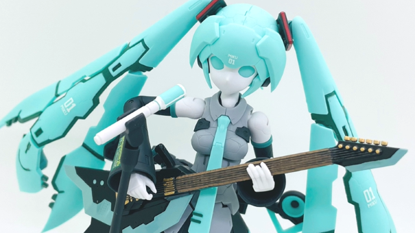 フレームアーティスト 初音ミク」を組んでみた！ コトブキヤコラボの