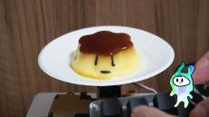 プッチンプリンがかわいく動く装置を作ってみた！ キョロキョロしたり、うなづいたり……あらゆる挙動が癒やし系