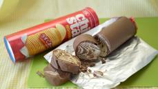 話題になったプリングルズチョコを「チップスター」で作ってみた！ 甘
