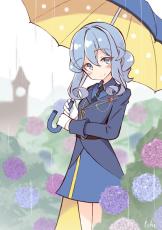 もうすぐ梅雨がやってくる 傘をさしている女の子 のイラスト詰め合わせ 記事詳細 Infoseekニュース