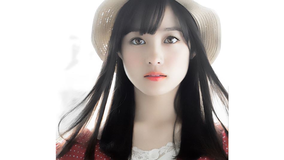 橋本環奈を“リアル”に描いてみた！ モノクロの絵からカラー写真のよう