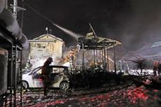 新潟上越市で住宅火災　焼け跡から1人の遺体