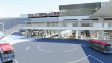 JR新潟駅の新バスターミナル、開業は3月31日！駅の「下」をバスが走行、新潟市「利便性向上に期待」
