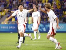 【速報】パリ五輪・サッカー男子で日本がイスラエルに1-0で勝利