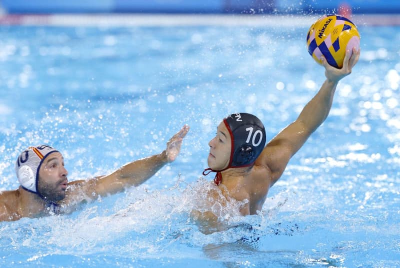 【速報・パリ五輪水球男子】日本、スペインに敗れ4連敗、準々決勝進出ならず