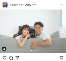 日テレ大町怜央アナ、モデル榊原美紅との結婚報告「２人（＋1匹）で頑張ります」愛犬交えた３Ｓ