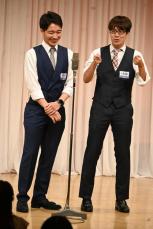 将棋界からM－1初挑戦　服部慎一郎六段＆冨田誠也五段「もぐら兄弟」冨田「寄せ切れなかった」