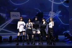 LE SSERAFIM韓国でミニアルバム「CRAZY」発売記念イベント　SAKURA「初めてトライ」