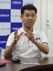 泉健太氏が「小泉進次郎総裁」との頂上対決に意欲「負けない自信ある」／立民代表選インタビュー