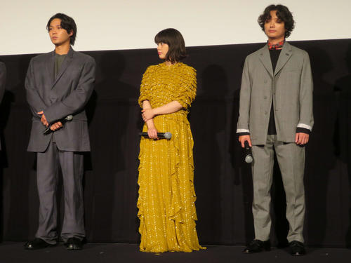 磯村勇斗が染谷将太に愛を告白「好き…」壇上で唐突に現場再現　主演映画「若き見知らぬ者たち」