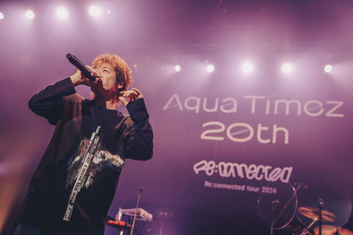 Aqua Timez再結成後初ツアー初日公演　25年から新たな全国ツアー開催発表