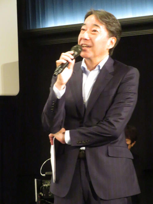 元フジアナ境鶴丸さん映画舞台あいさつで司会、さわやかなトークと鋭い突っ込みは健在