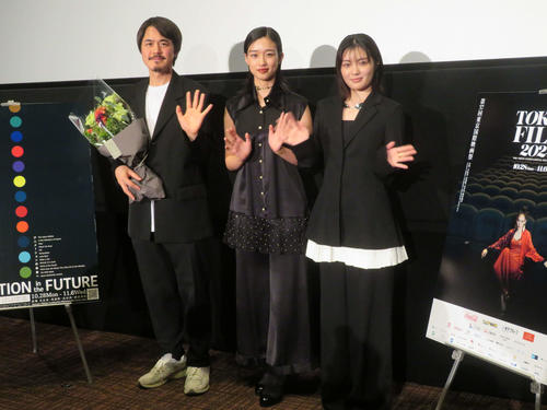 公開４カ月で全世界に拡大「ルックバック」東京国際映画祭で上映、河合優実と吉田美月喜は感激