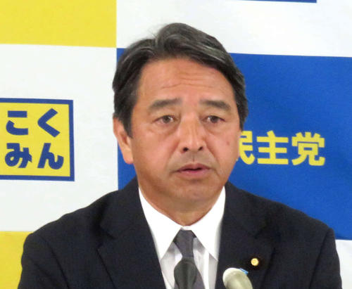 国民・榛葉幹事長「自民党さんはうまいね」衆議院の委員長ポスト振り分けめぐり私見