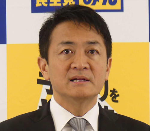 国民・玉木代表「離婚はしないのか」の質問に「妻とは今も話し合い」「もちろん添い遂げたいが」