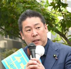 立花孝志氏、南あわじ市長選に向け新スポンサー登場!?「ロボット弁護士」開発中の会社社長が言及