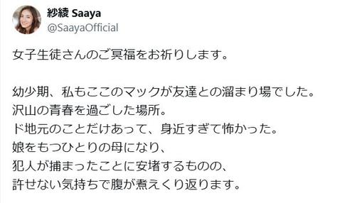 31歳タレント、“溜まり場”だったマックで中学生殺傷事件「身近すぎて怖かった」