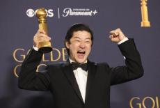 浅野忠信、ゴールデン・グローブ賞助演男優賞に英語と日本語で「とてもうれしい」