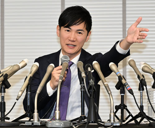 石丸伸二氏、新党立ち上げ会見でも「石丸劇場」記者クラブ糾弾→統一政策掲げない方針を発表