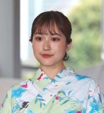 体調不良から復帰　テレ朝・松岡朱里アナ「モーニングショー」４日ぶりの元気な笑顔