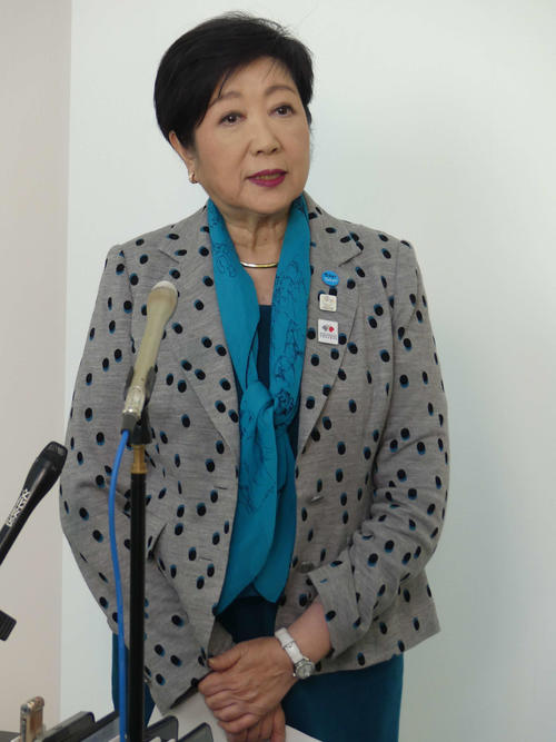 小池百合子都知事、石丸伸二氏の公選法違反疑惑問題問われ「うーん」昨年の都知事選で対決