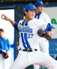 【DeNA】先発は藤浪晋太郎　４番にヒュンメル　ロッテと練習試合／スタメン一覧