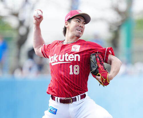 楽天】前田健太がNPB3791日ぶり登板「良いボールも悪いボールも」2回