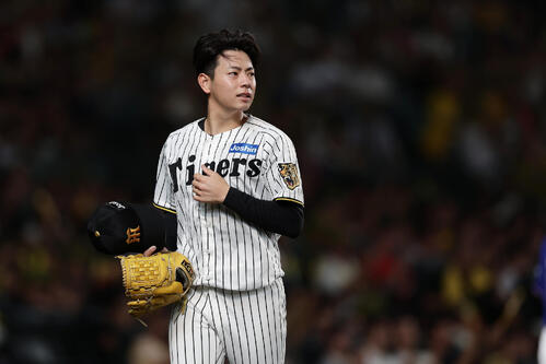 阪神】23年ドラ1下村海翔1軍デビュー5回2失点「しんどい時の心の