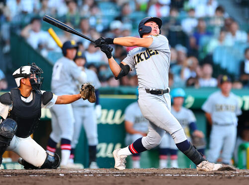 甲子園】仙台育英・田山纏「恩返しできる夏に」大会第1号も満足せず