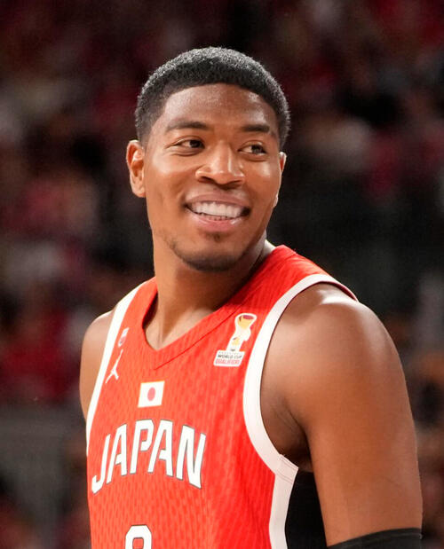 バスケ】八村塁が3点シュート5本目決めて成功率100％キープ 53－34で