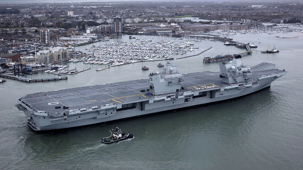 時代遅れの兵器” 英「空母打撃群」でコロナの感染者相次ぐ 日本にも