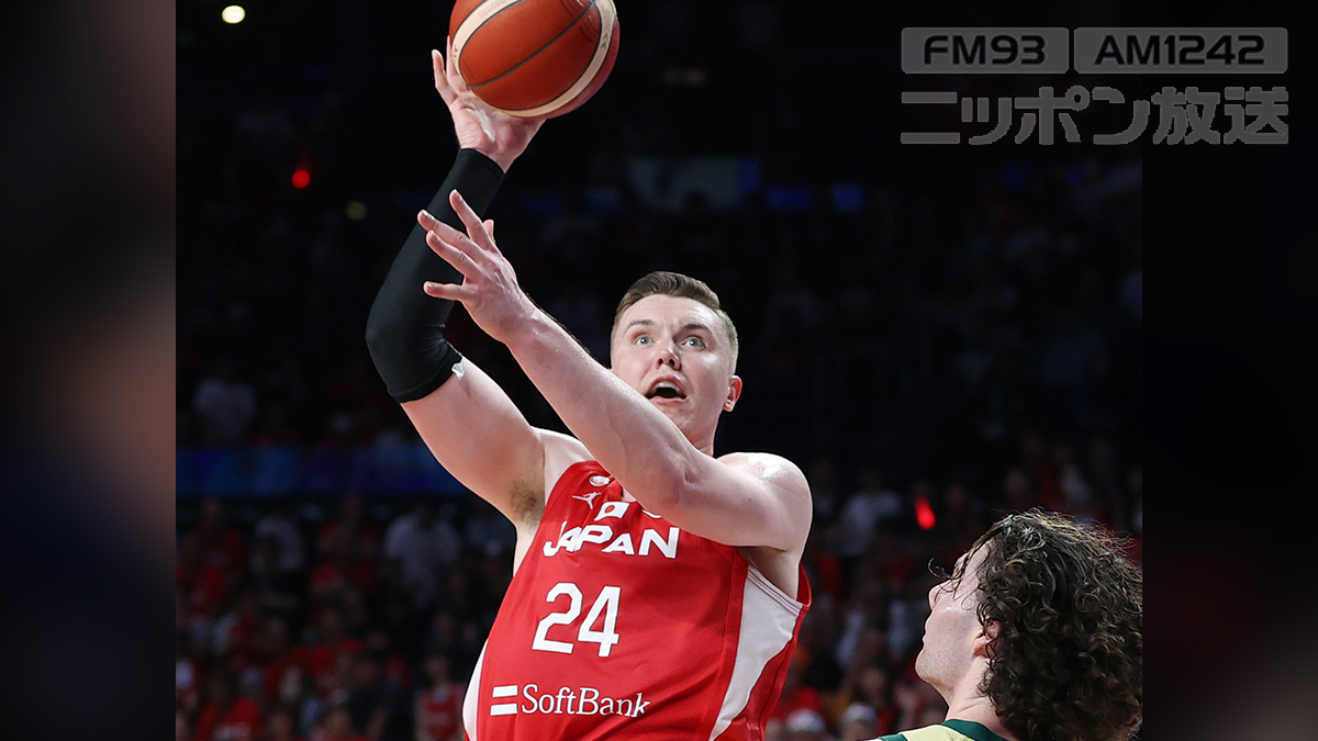 パリ五輪出場をかけて バスケ日本代表ジョシュ・ホーキンソンの