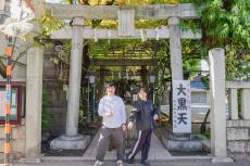 365日毎朝ラジオ体操をする神社！？　下町に根付く千住本氷川神社にてランパンプスが合格祈願！