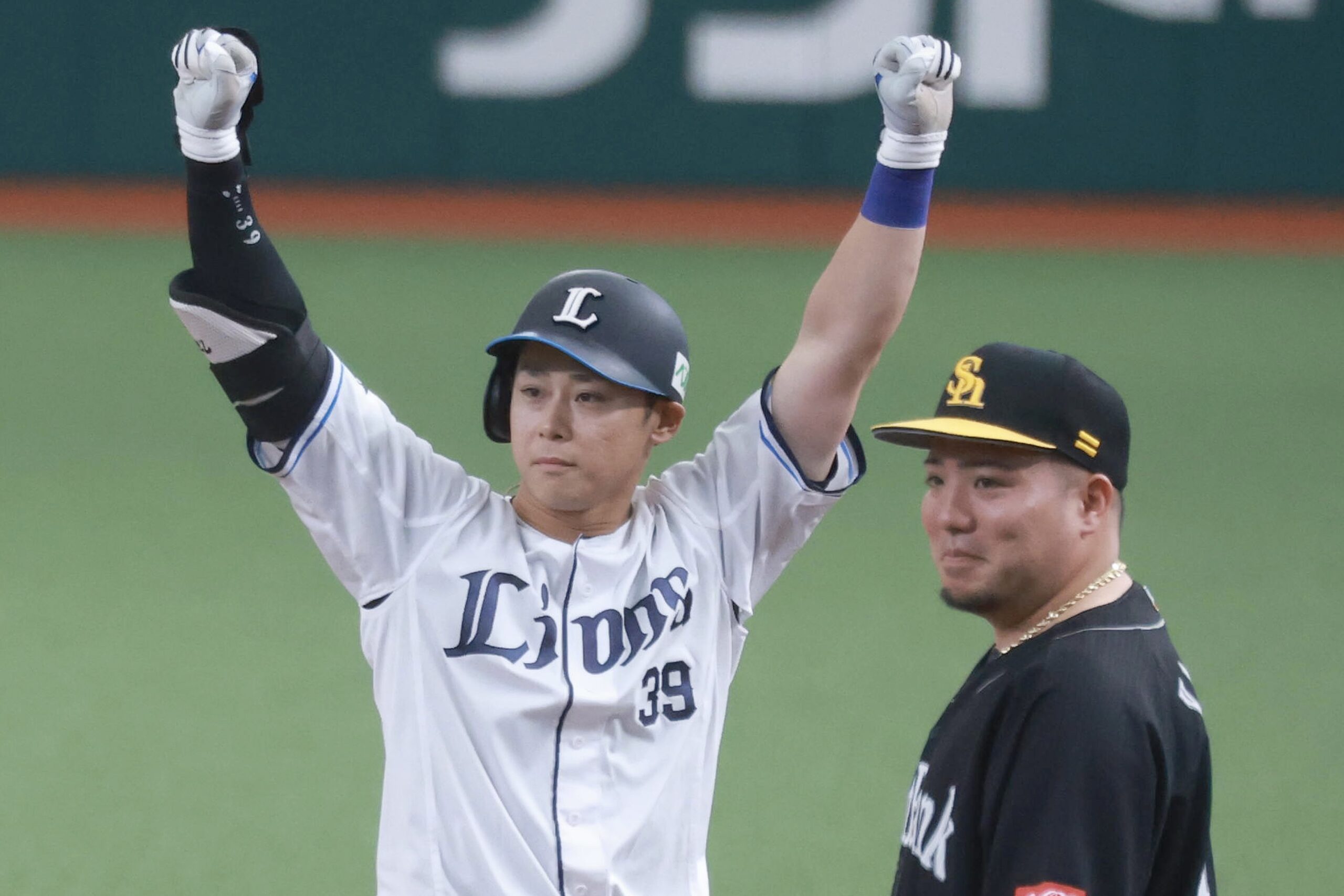 平沢大河選手 実使用バット 西武・平沢大河、バットで存在感 里崎氏「いい形なので頑張ってほしい
