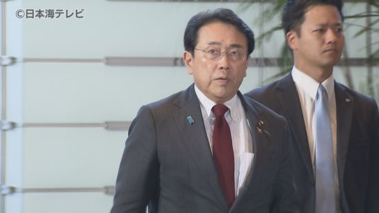 石破新内閣を発表　鳥取2区選出の赤沢亮正氏が初入閣　経済再生担当大臣に