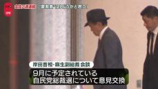 菅前首相発言は「どうかと思う」　岸田首相と麻生副総裁が会談